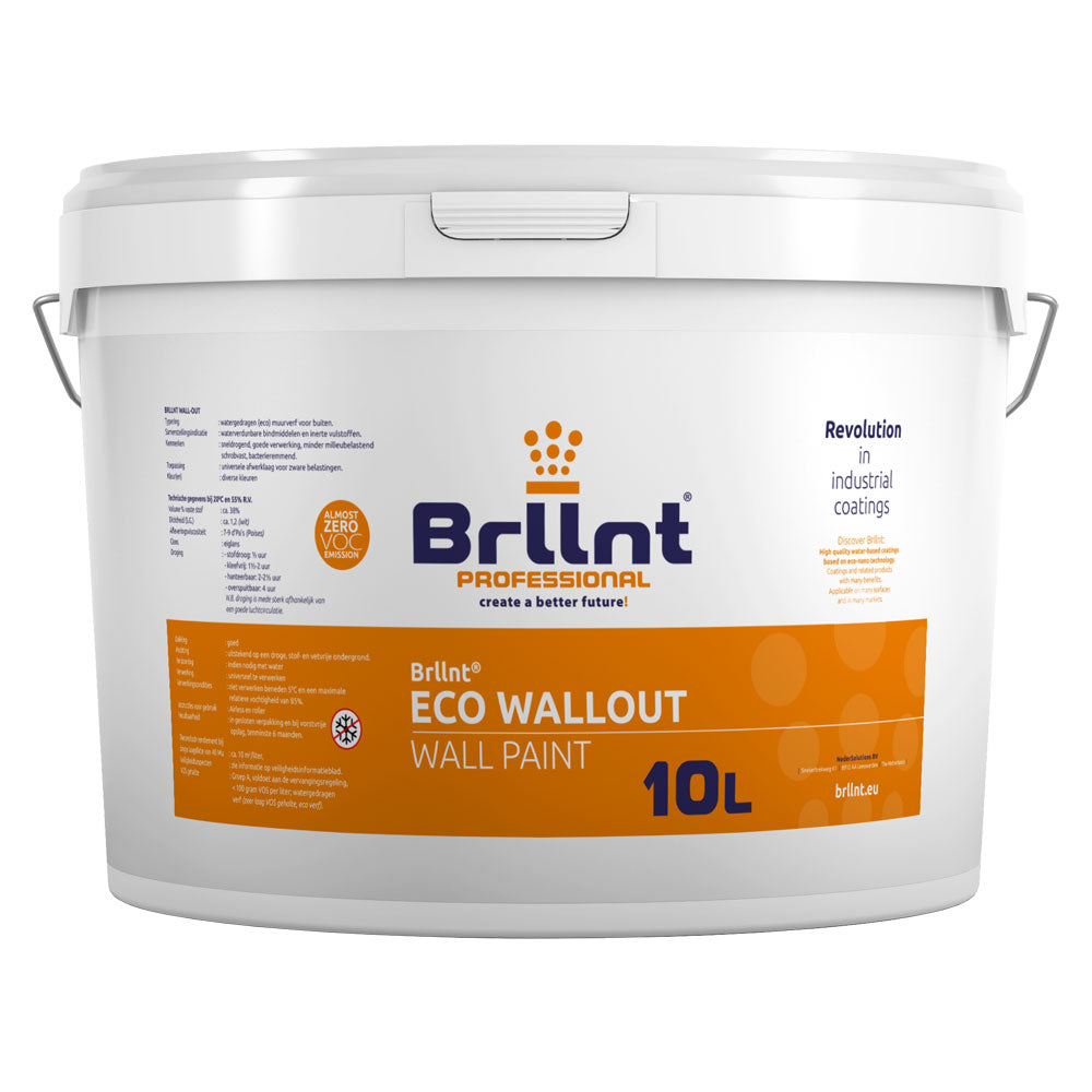 Brllnt Wall out RAL 5002 Ultramarijn blauw